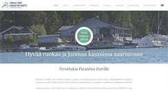 Desktop Screenshot of pargasport.fi